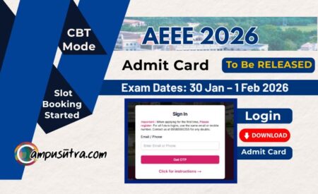 AEEE Admit Card