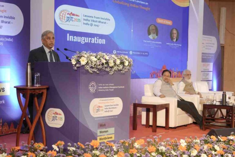 IIM Kozhikode’s Globalizing Indian Thought Conclave 2025 Kicks Off Vikas Swarup