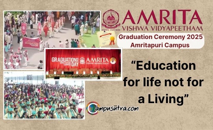 Pride and Purpose Shine at Amrita Vishwa Vidyapeetham’s 2025 Convocation, Amritapuri Campus Amrita Convocation