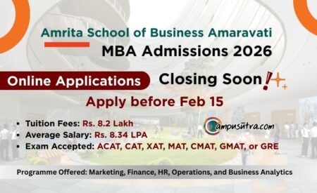 Amrita School of Business Amaravati MBA Admission 2026