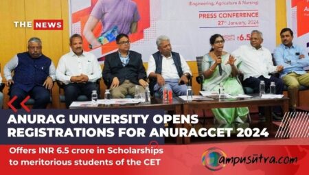 Anurag University Opens Registrations for AnuragCET 2024 Anurag University