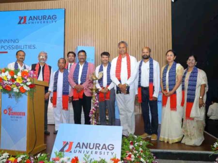 Anurag University Convocation: AI Skills to Guide Future, Says Chief Guest Mr. G Reddy Anurag University CONVocations