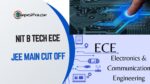 B Tech ECE Cut off