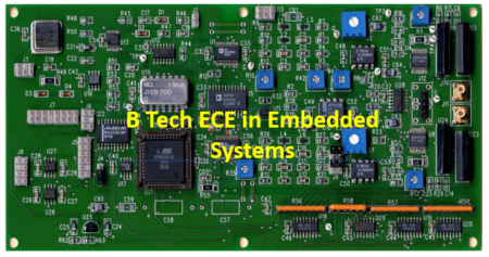 B Tech Embedded Systems