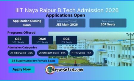 IIIT Naya Raipur Admissions 