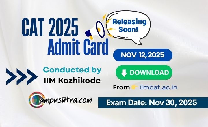 Delay in CAT Admit Card Release. Exam to be held on Nov 30th. CAT Admit Card