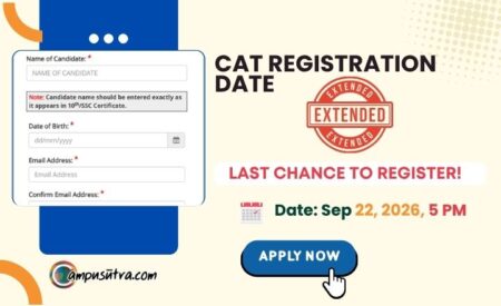CAT Registration darte extended