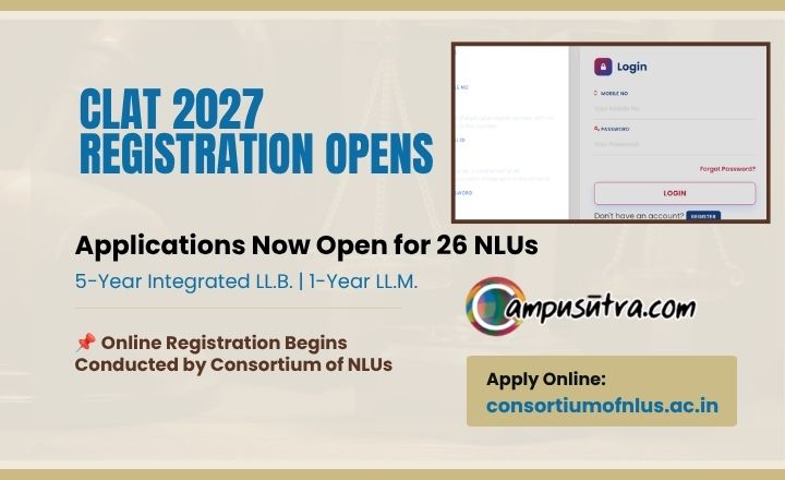 CLAT 2027 Registration