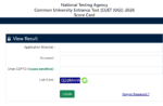 CUET Result
