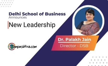 Dr. Palakh Jain Appointed as Director of Delhi School of Business (DSB) Palakh Jain