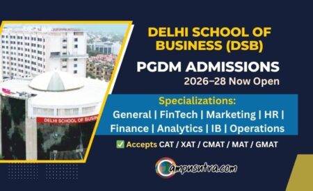 Delhi School of Business PGDM Admissions