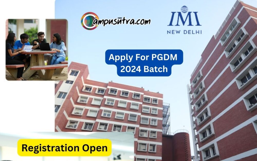IMI Delhi PGDM admission 2024