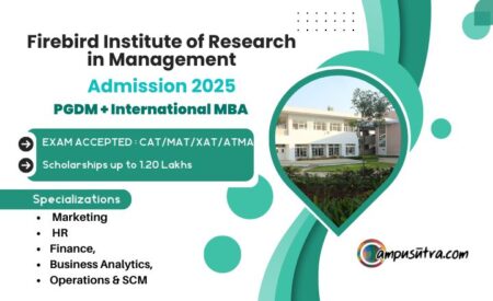 Firebird Institute of Research in Management PGDM Admission 2025