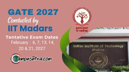 GATE 2027 Notification Released by IIT Madras GATE 2027