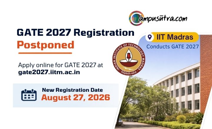 GATE Postponed