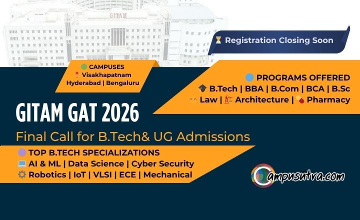 GITAM Admission 2026