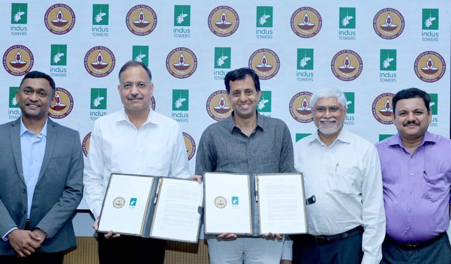 Indus Towers and IIT Madras announce partnership to pioneer research in advanced materials for Sustainable GlassFibre Reinforced Polymer Structure India Ranking