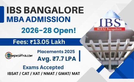 IBS Bangalore MBA Admission