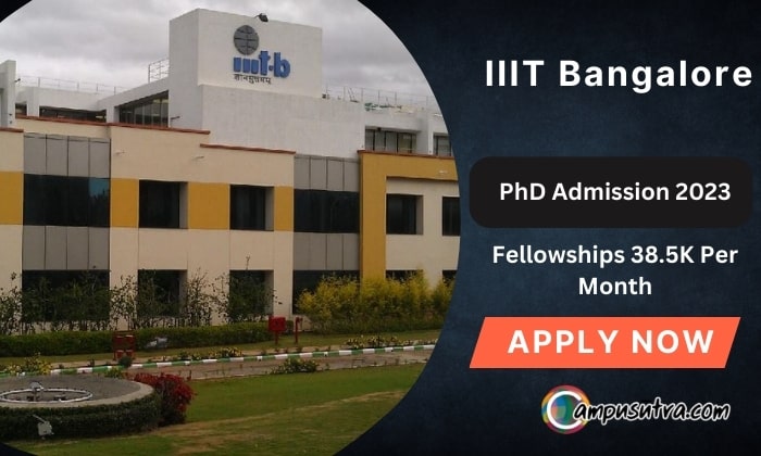 IIIT Bangalore Phd Admissions