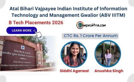 IIITM Gwalior Placements
