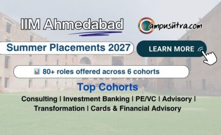 IIM Ahmedabad Summer Placements 2027