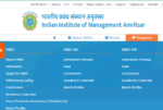 IIM Amritsar Admission