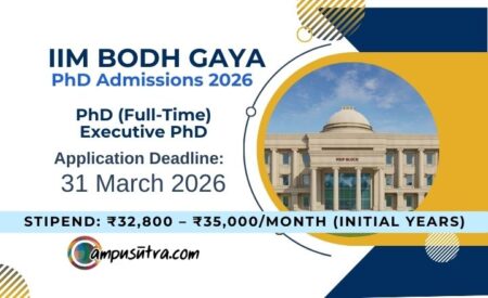 IIM Bodh Gaya PhD