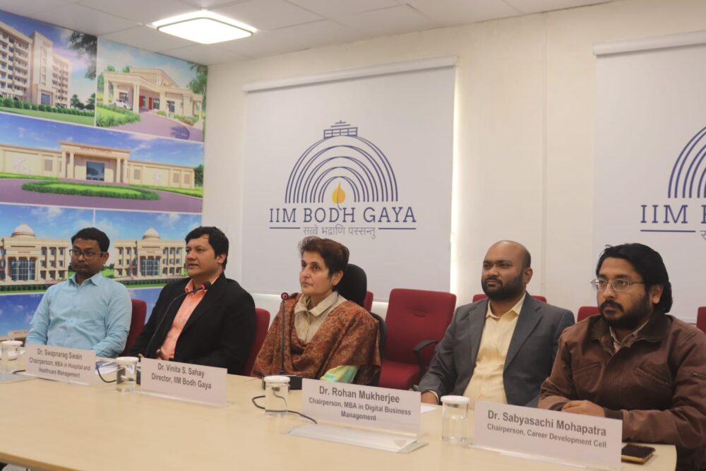 IIM Bodh Gaya launched full-time residential MBA programmes Digital Business Management