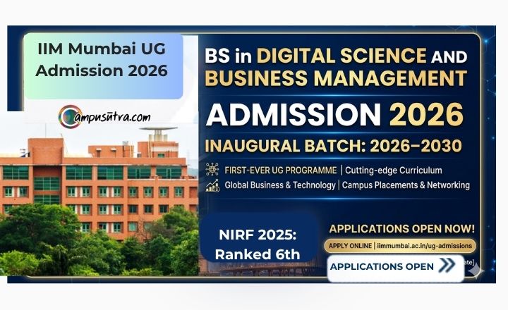 IIM Mumbai opened Application for the BS in Digital Science and Business Management Batch 2026 IIM Mumbai Admission 2026