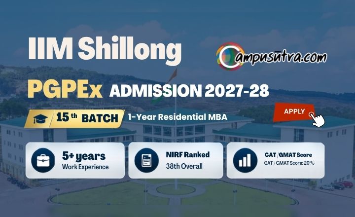 IIM Shillong Admission 2027