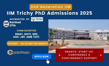 IIM Trichy Admissions 2025