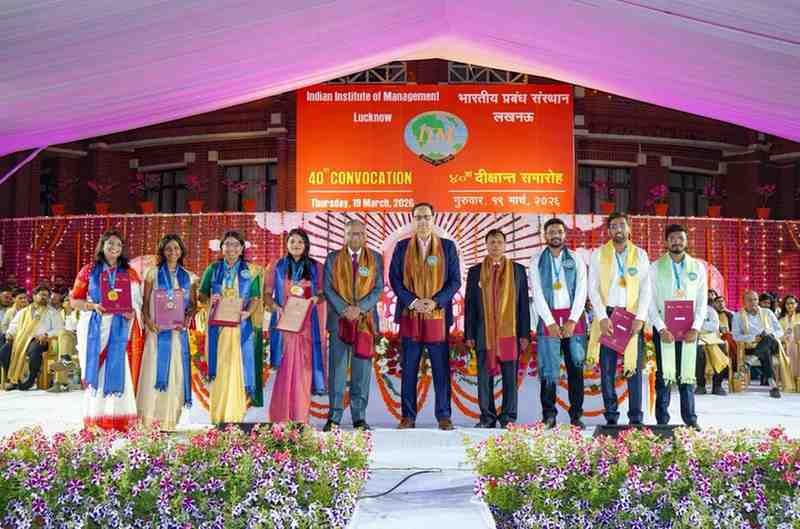 IIM Lucknow 40th Convocation