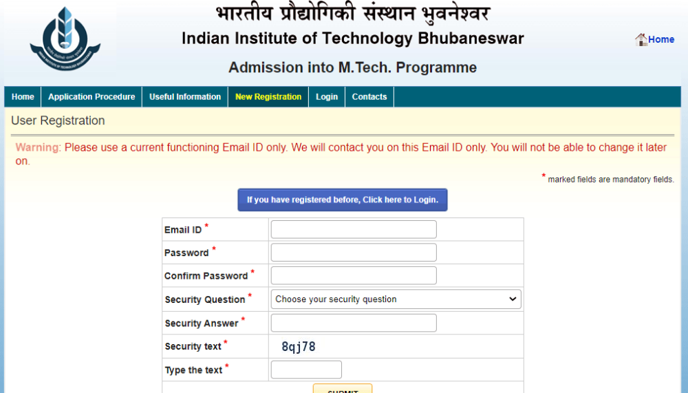 IIT M Tech admissions