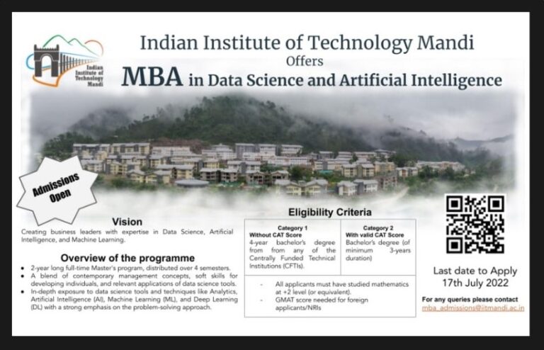 IIT Mandi MBA