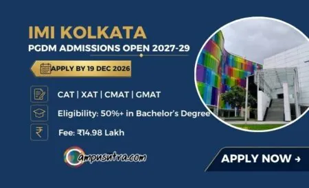 IMI Kolkata Admission 2027
