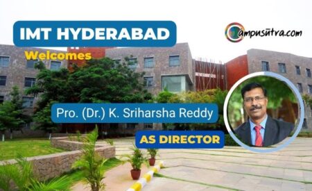 Leadership Transition: Dr. K. Sriharsha Reddy Steps Back as Director of IMT Hyderabad Dr. K. Sriharsha Reddy