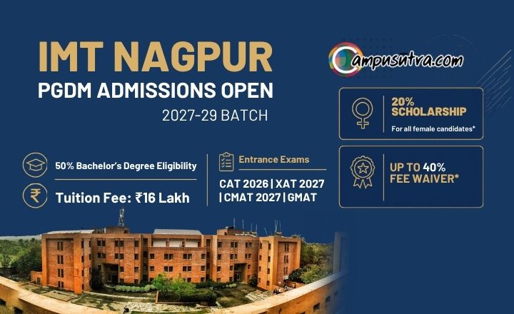 IMT Nagpur Admission 2027