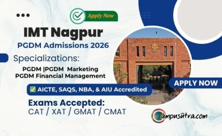 IMT Nagpur PGDM Admissions 2026