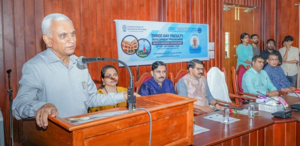 FDP on ICT and Emerging Technologies Begins at CUK Inauguration
