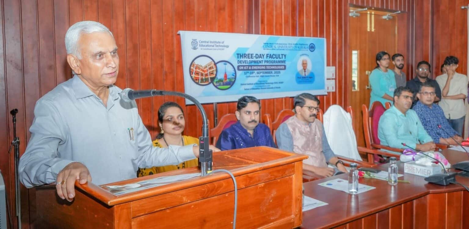 FDP on ICT and Emerging Technologies Begins at CUK Inauguration