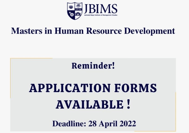 JBIMS Admission 2022