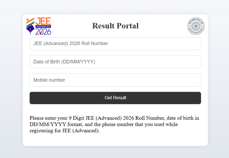 Shubham Kumar tops JEE Advanced 2026; 56,880 candidates qualify JEE ADVANCED Results
