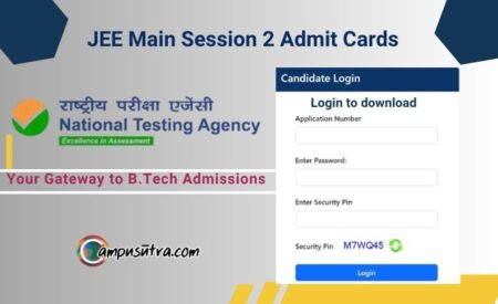JEE Main Session 2 Admit Cards