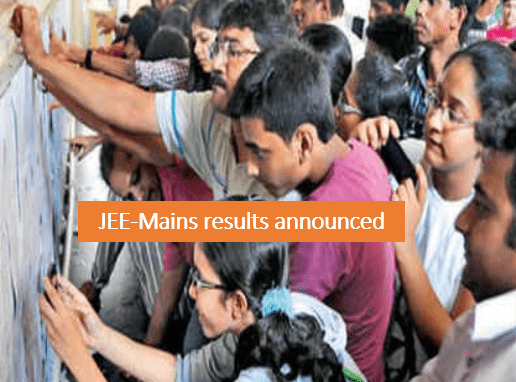 JEE-Mains results