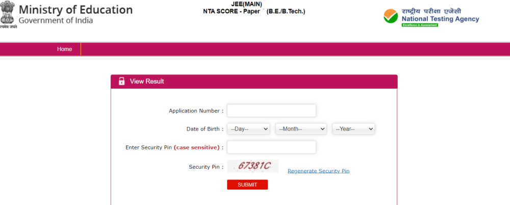 JEE Main 2023 Result