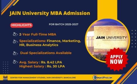 Jain University MBA Admission