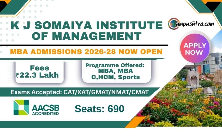 K J Somaiya Institute of Management (KJSIM) MBA Admission 2026