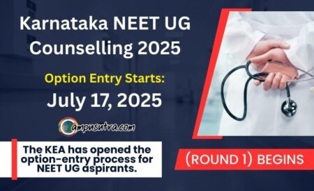 Karnataka NEET UG Counselling 2025