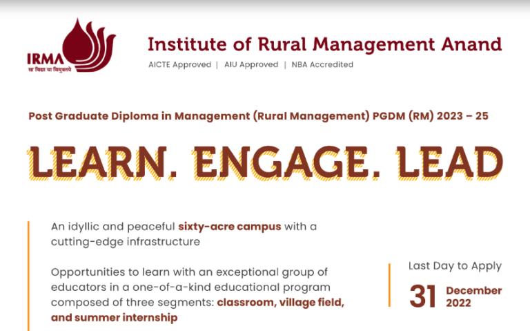 MBA Rural Admission