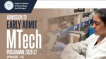 M Tech Admission